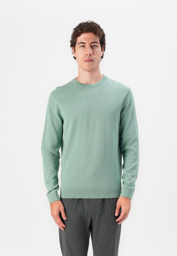 TOM TAILOR BASIC CREWNECK - Jumper - dust green