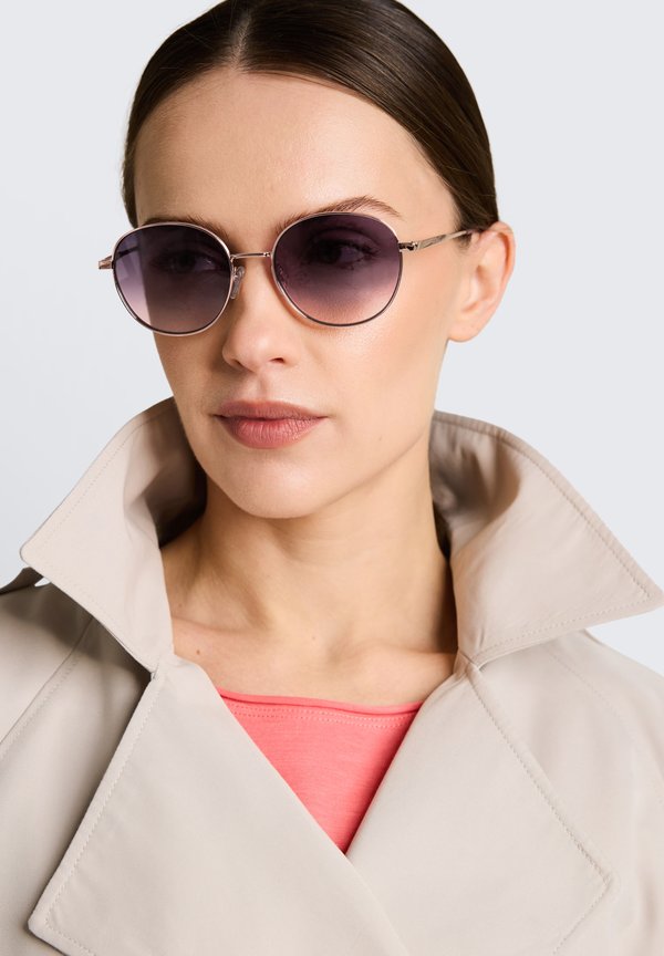 TOM TAILOR EYEWEAR RUNDE - Sunglasses - gold