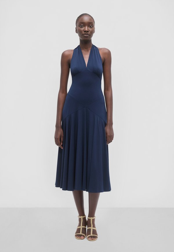 MICHAEL Michael Kors HALTER LONG MIDI