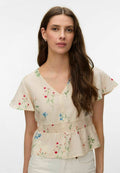 Vero Moda VMJOSIE - Top - birch