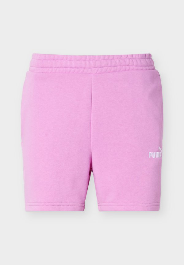Puma SMALL LOGO HIGH WAIST - Sports shorts - mauve pop