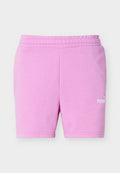 Puma SMALL LOGO HIGH WAIST - Sports shorts - mauve pop