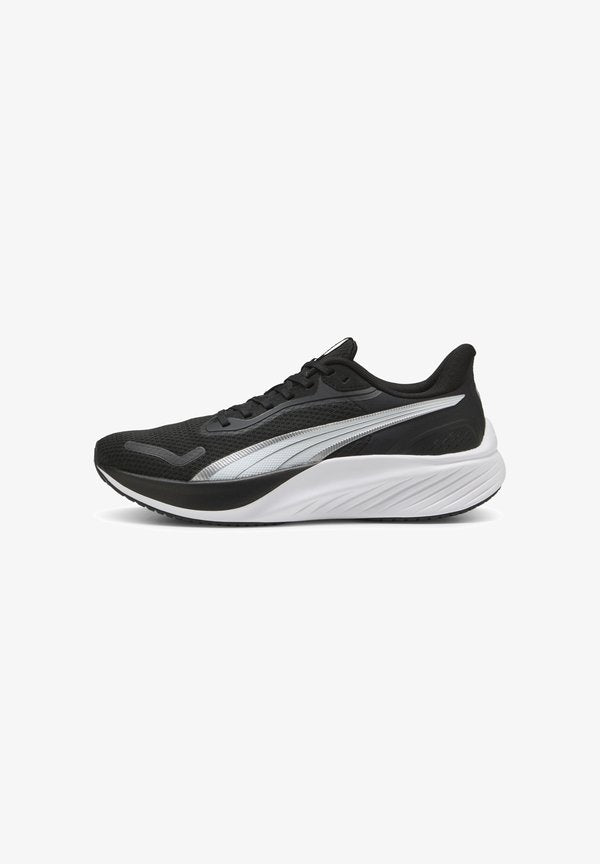 Puma POUNCE LITE - Road running shoes - black white