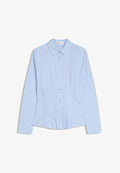 Bershka Button-down blouse - light blue