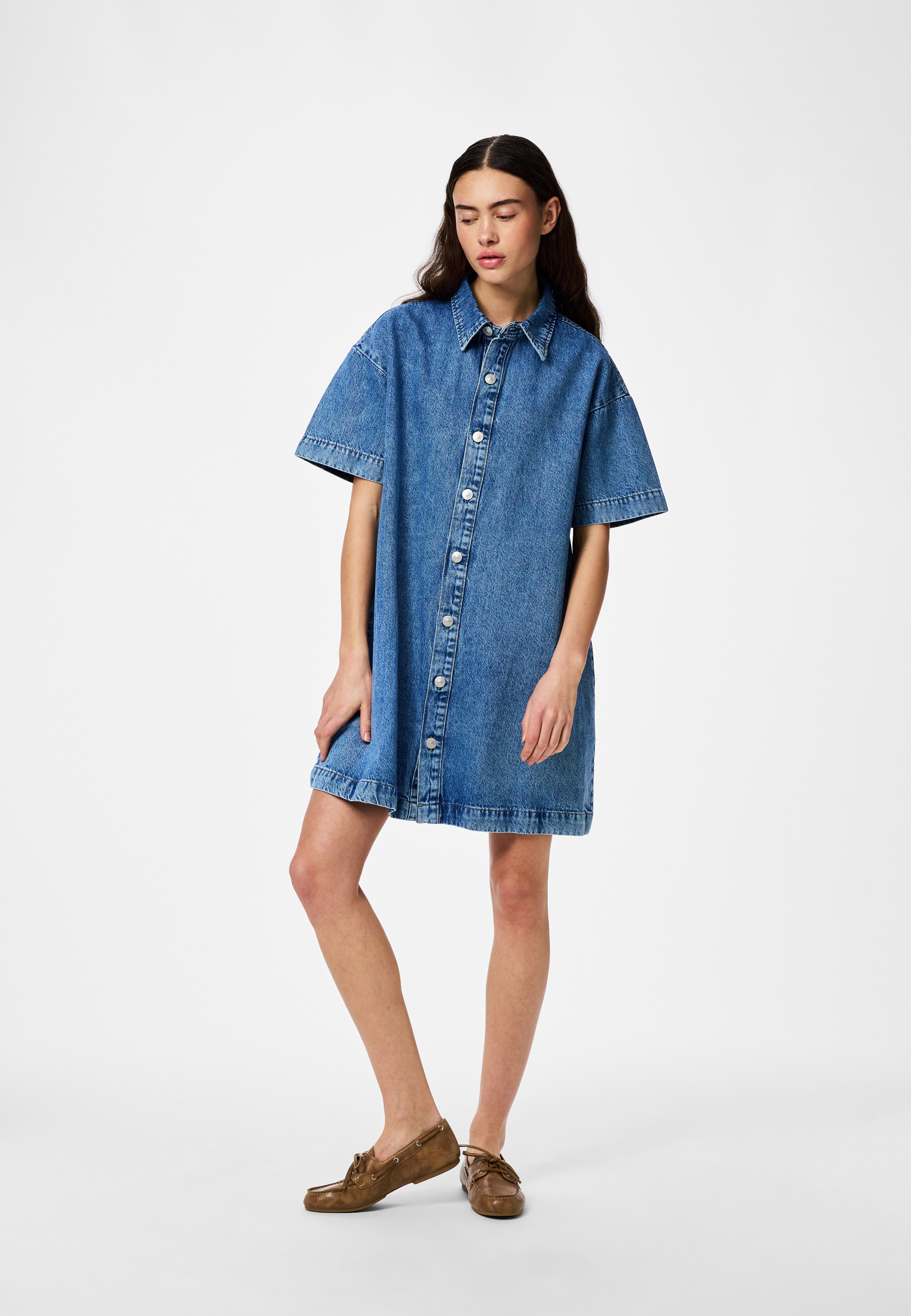 Pieces Mini PCSKY A-SHAPE DENIM