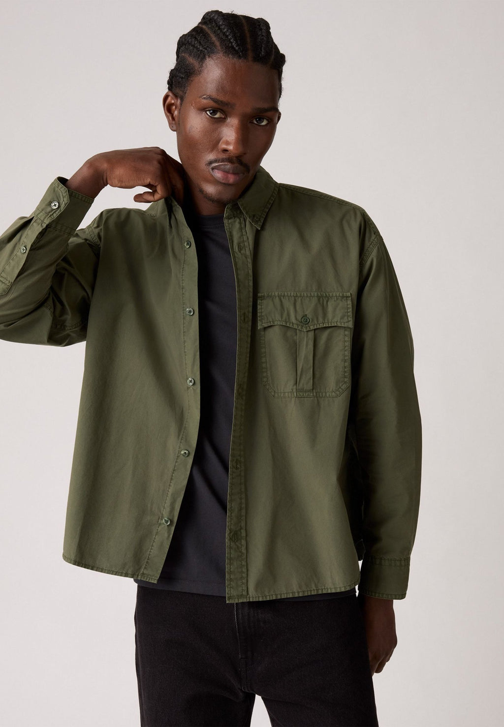 Levi's® ZANDT CROPPED SHIRT