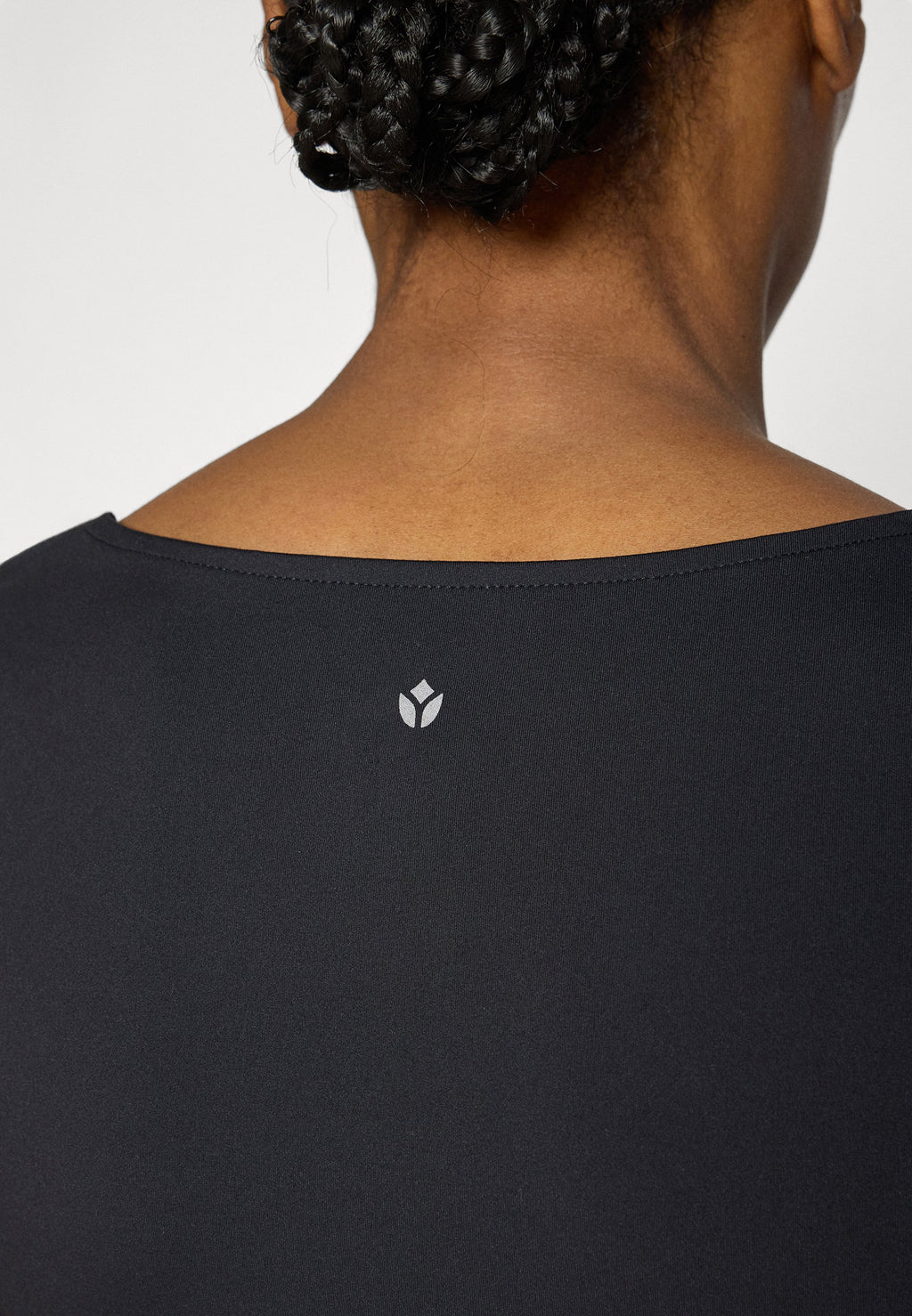 Even&Odd active CROPPED SQUARE NECK T-SHIRT