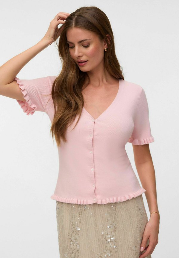 Vero Moda VMAVIVA - Cardigan - parfait pink