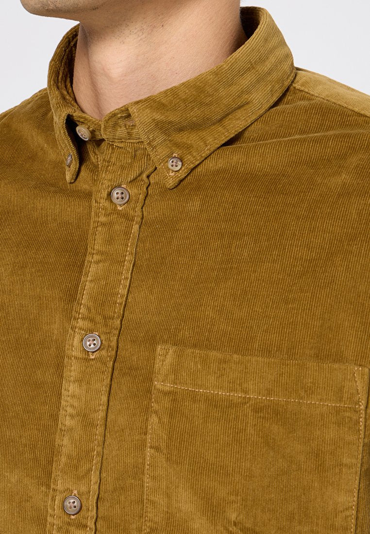 Selected SLHREG-DAN CORD SHIRT LS