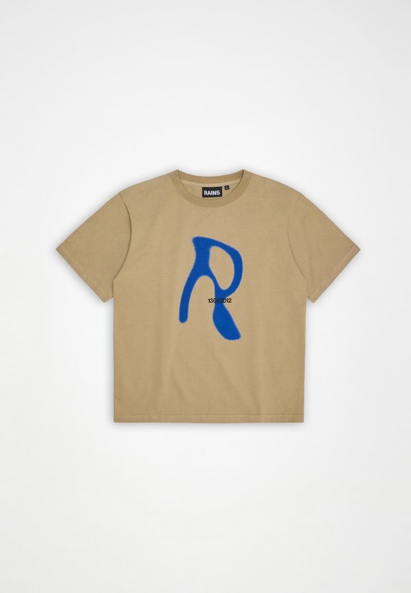 Rains CLASSIC BLURRED BLACK UNISEX