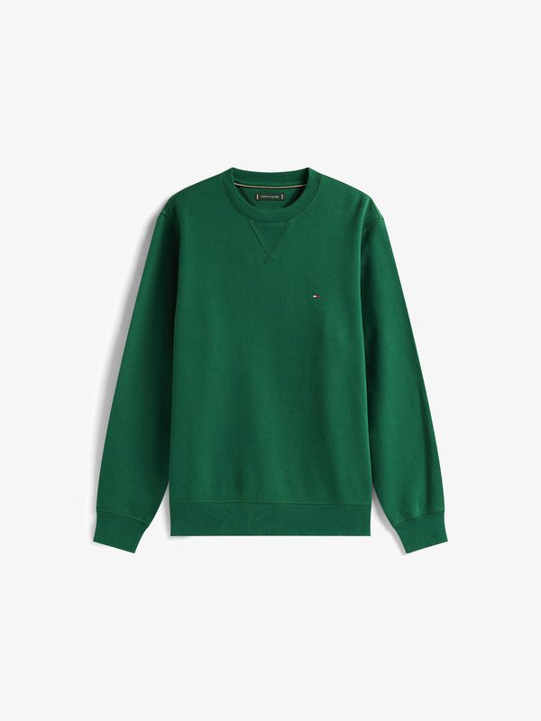 Tommy Hilfiger SEASONAL CREWNECK - Sweatshirt - ornamental green