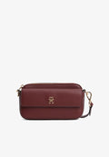 Tommy Hilfiger TH ICON CAMERA BAG - Cross body bag - velvet maroon