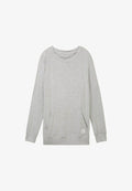 TOM TAILOR Sweatshirt - grey-medium-melange