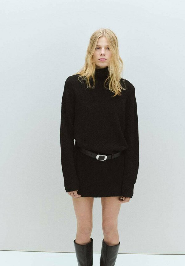 Mango ADULT - Jumper dress - black