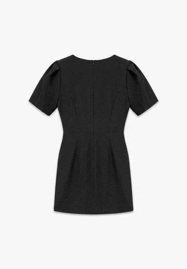 Vero Moda DRESS VMAGNES SHORT DRESS - Shift dress - black