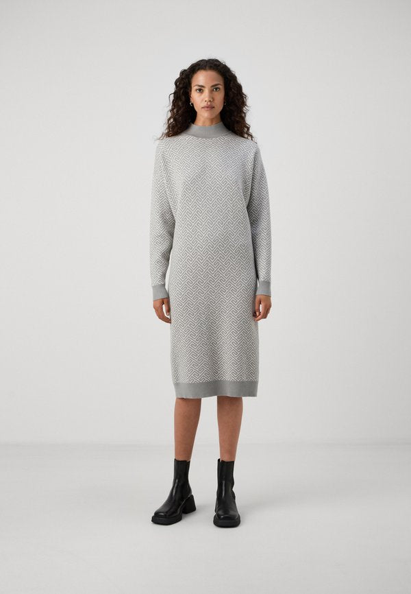 Vero Moda Tall VMARIA ART HIGHNECK KNEE DRESS