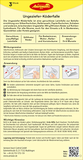 Ungeziefer Köderfalle Aeroxon