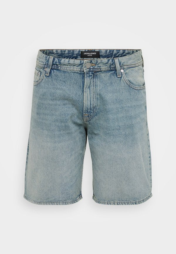 Jack & Jones Denim Plus Size Loose Fit - Denim shorts - blue denim