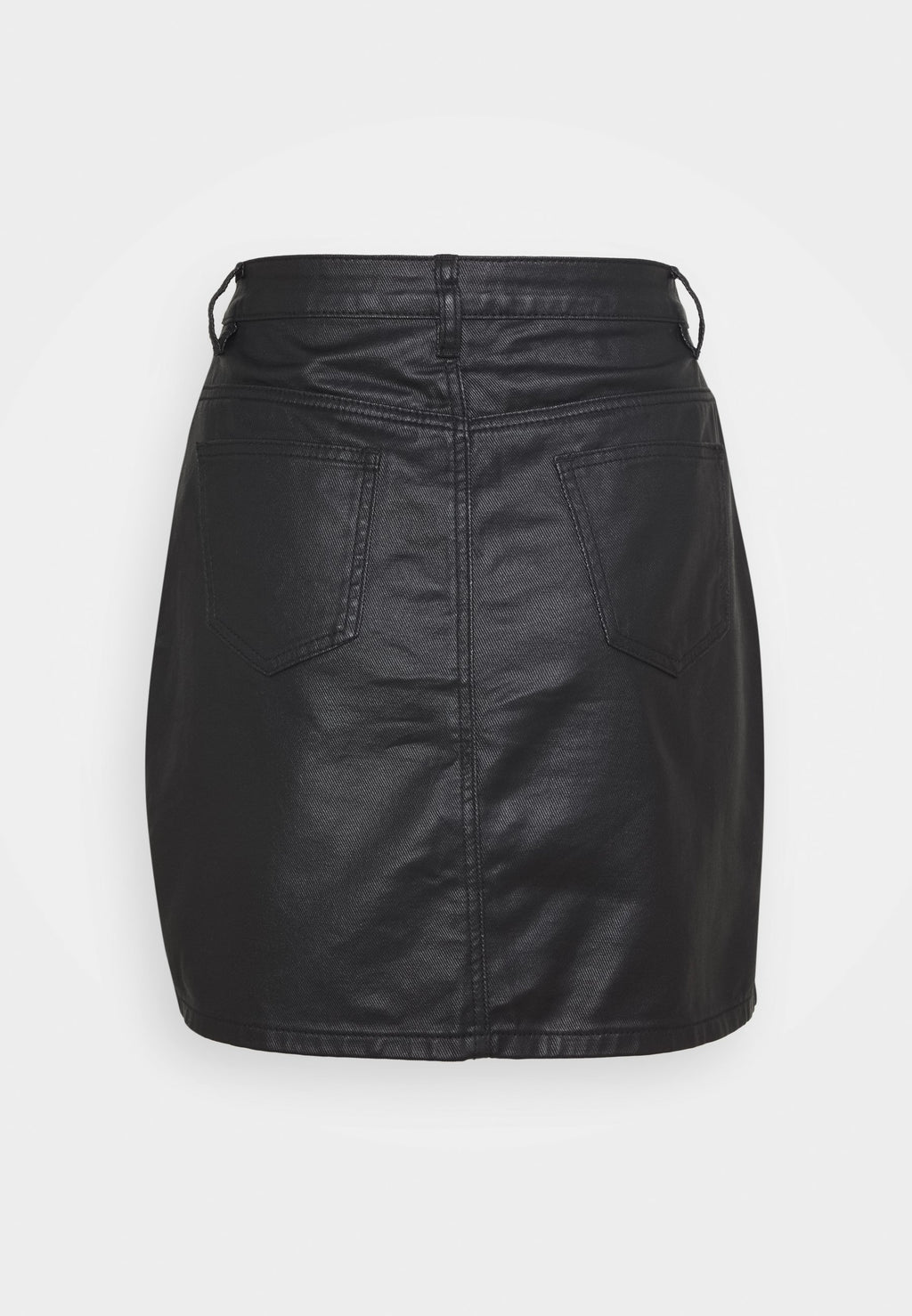 Missguided Tall  COATED BUTTON MINI SKIRT