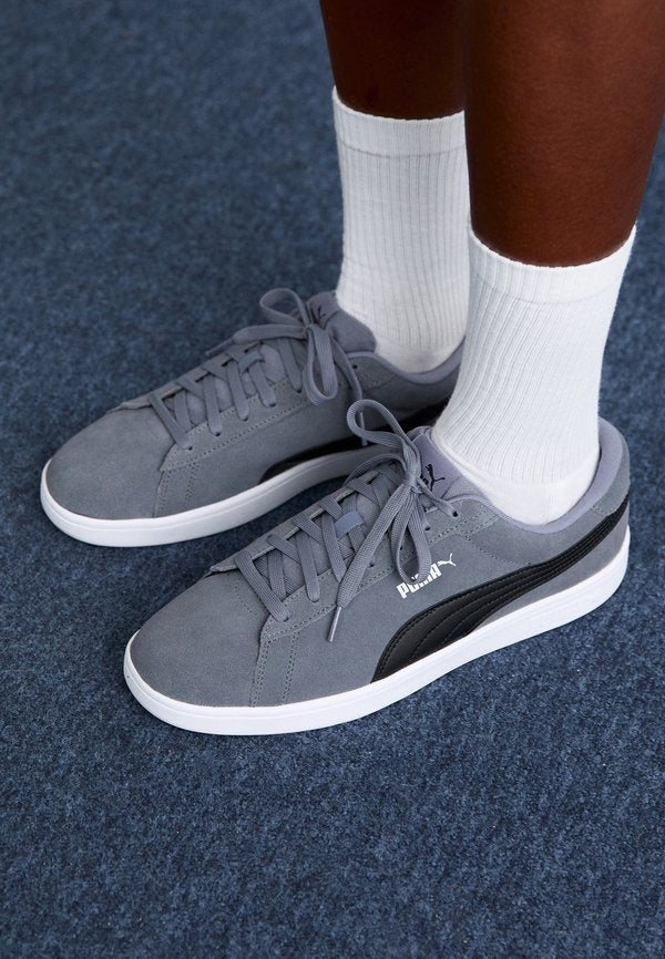 Puma SMASH 3.0 UNISEX - Trainers - gray/black/white