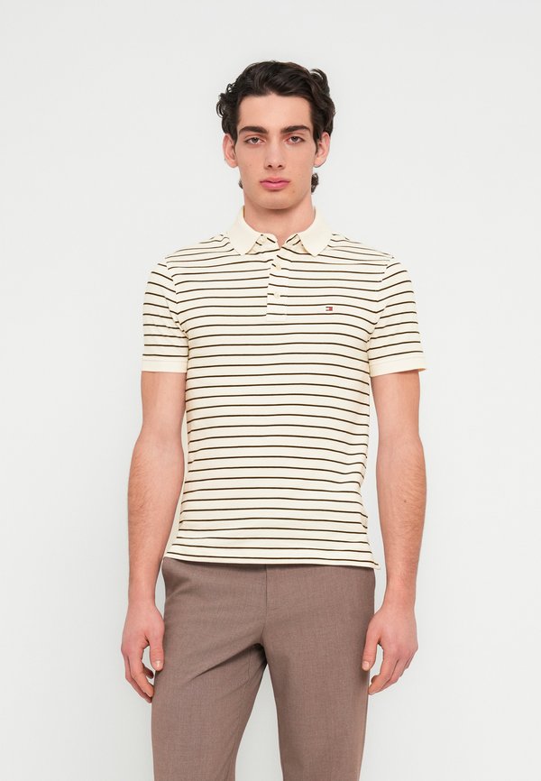 Tommy Hilfiger Polo shirt - ivory petal/black
