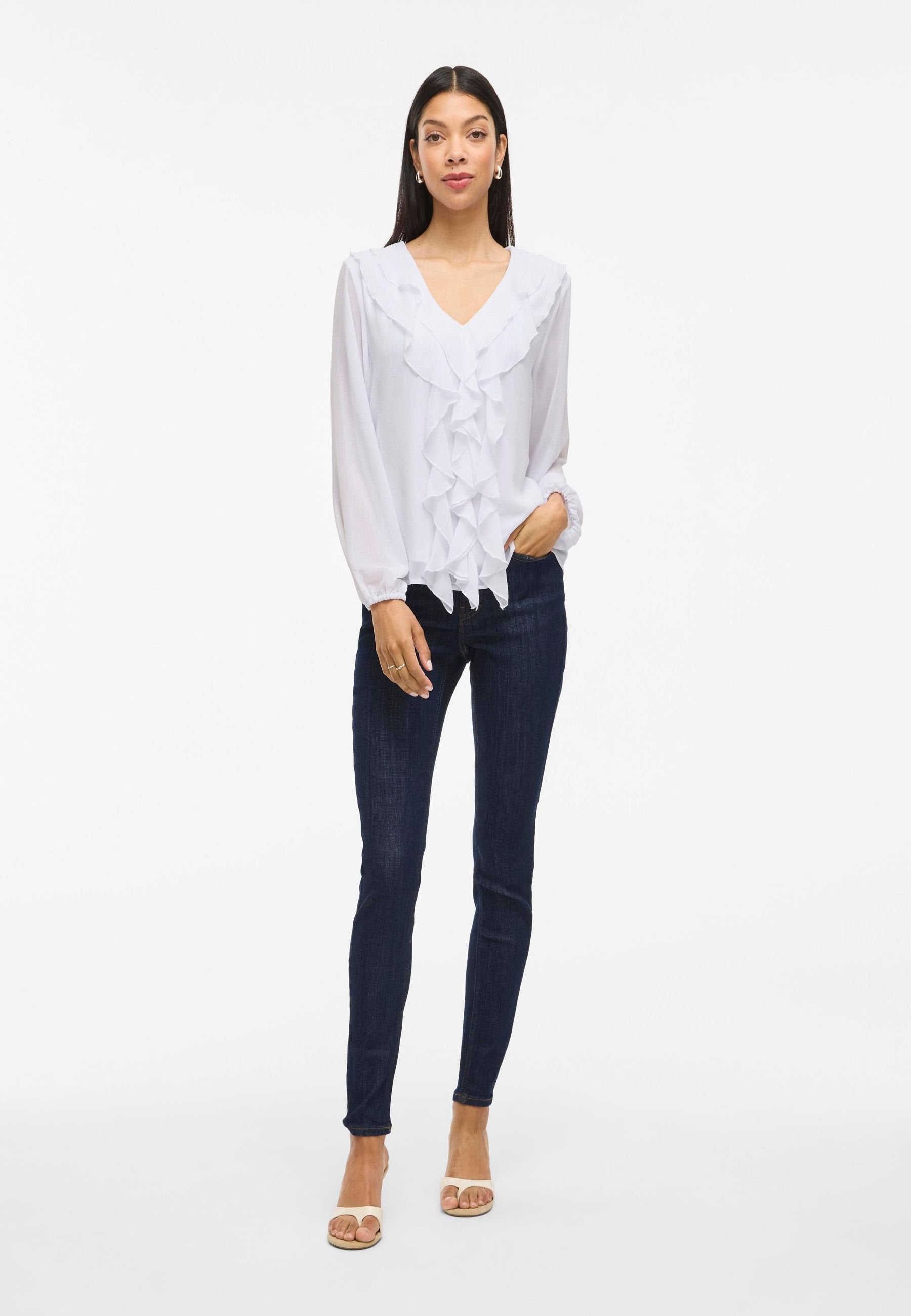 VILA Long Sleeved VIANE Frill