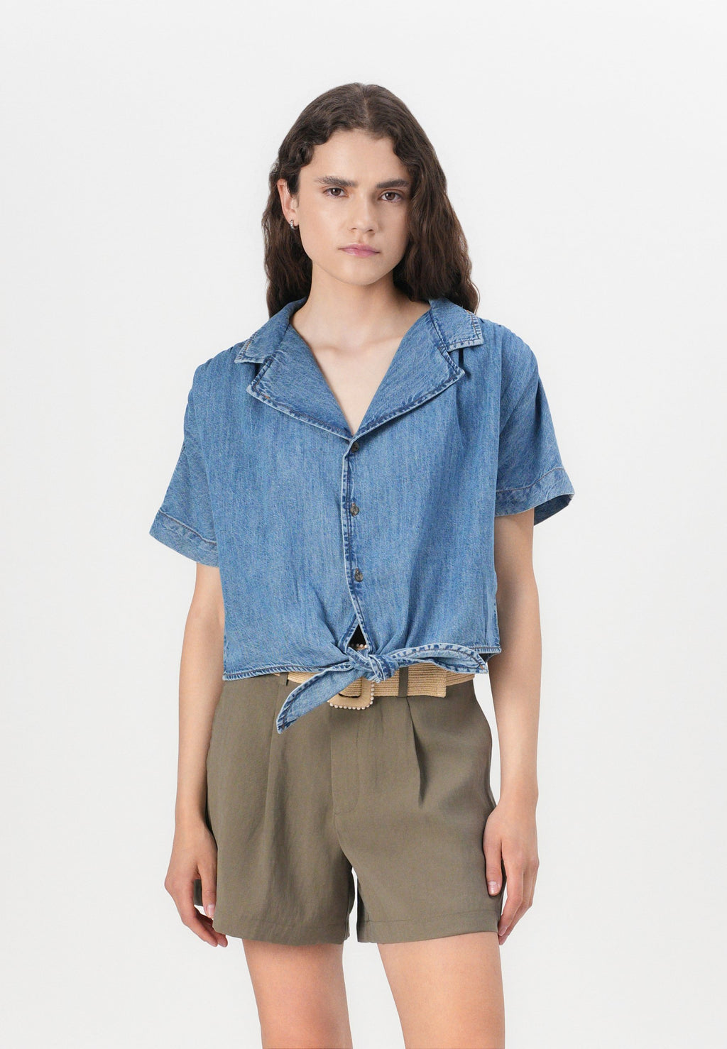 ONLY ONLPAULA TIE SHIRT
