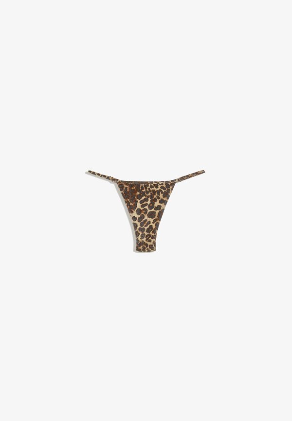 Bershka Bikini bottoms - dark brown