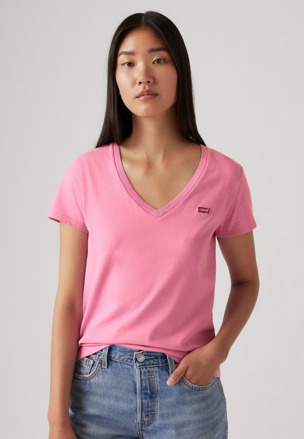 Levi's® PERFECT - Print T-shirt - pink cosmos