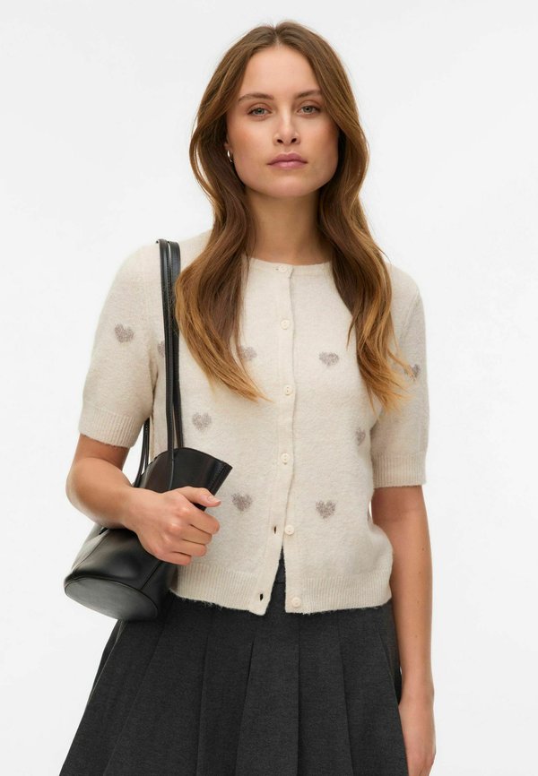 Vero Moda Knitted VMDOFFY Knit - Cardigan - birch