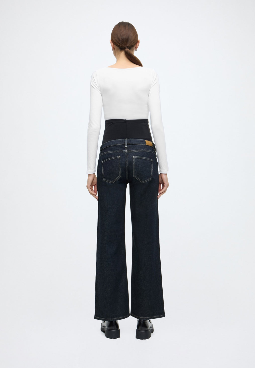 ONLY MATERNITY Wide-fit OLMJUICY High waist Straight Fit