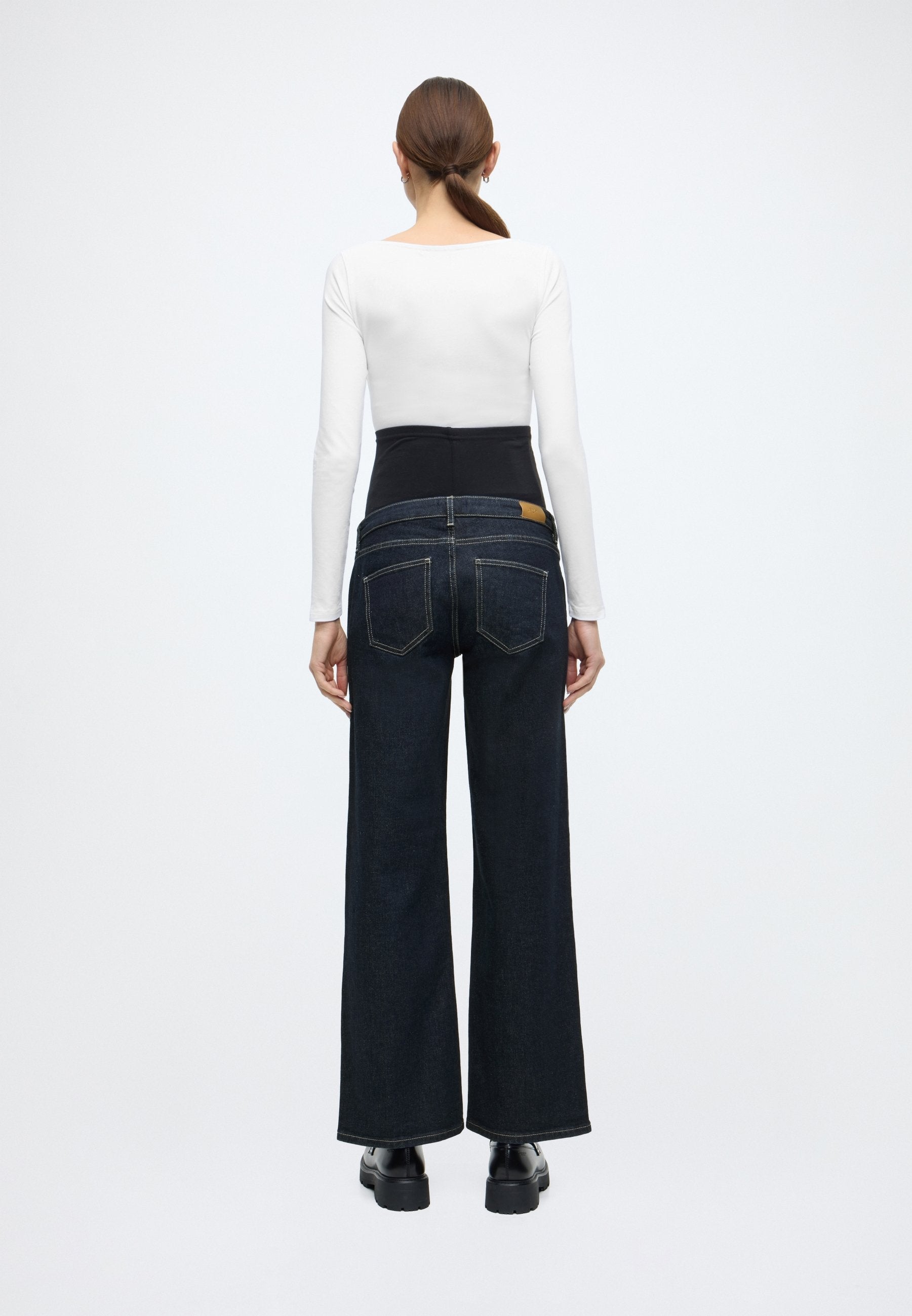 ONLY MATERNITY Wide-fit OLMJUICY High waist Straight Fit
