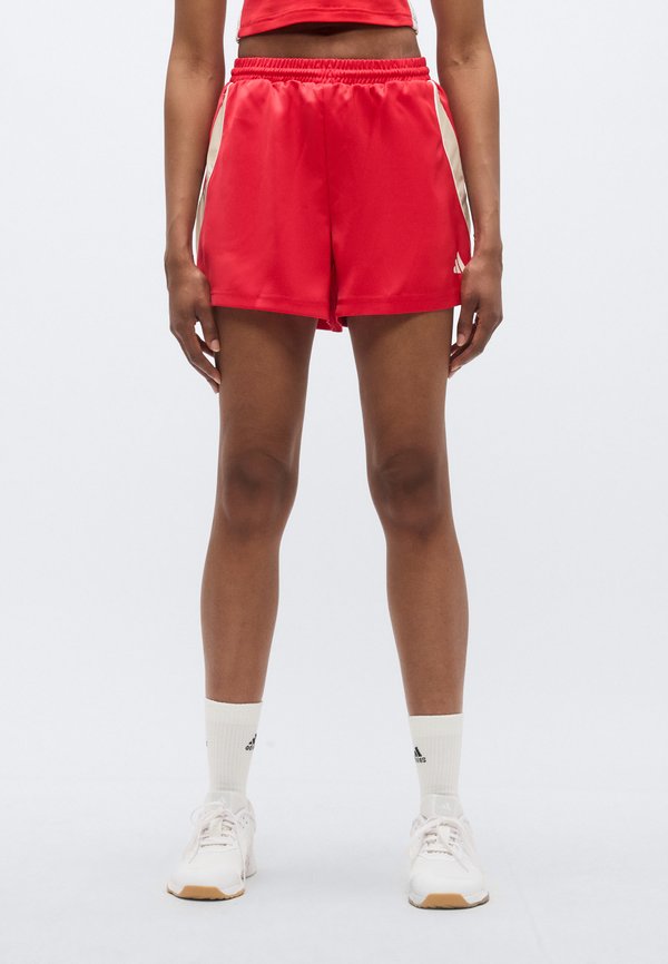 adidas Sportswear STADIUM - Sports shorts - pure ruby/beige/off white