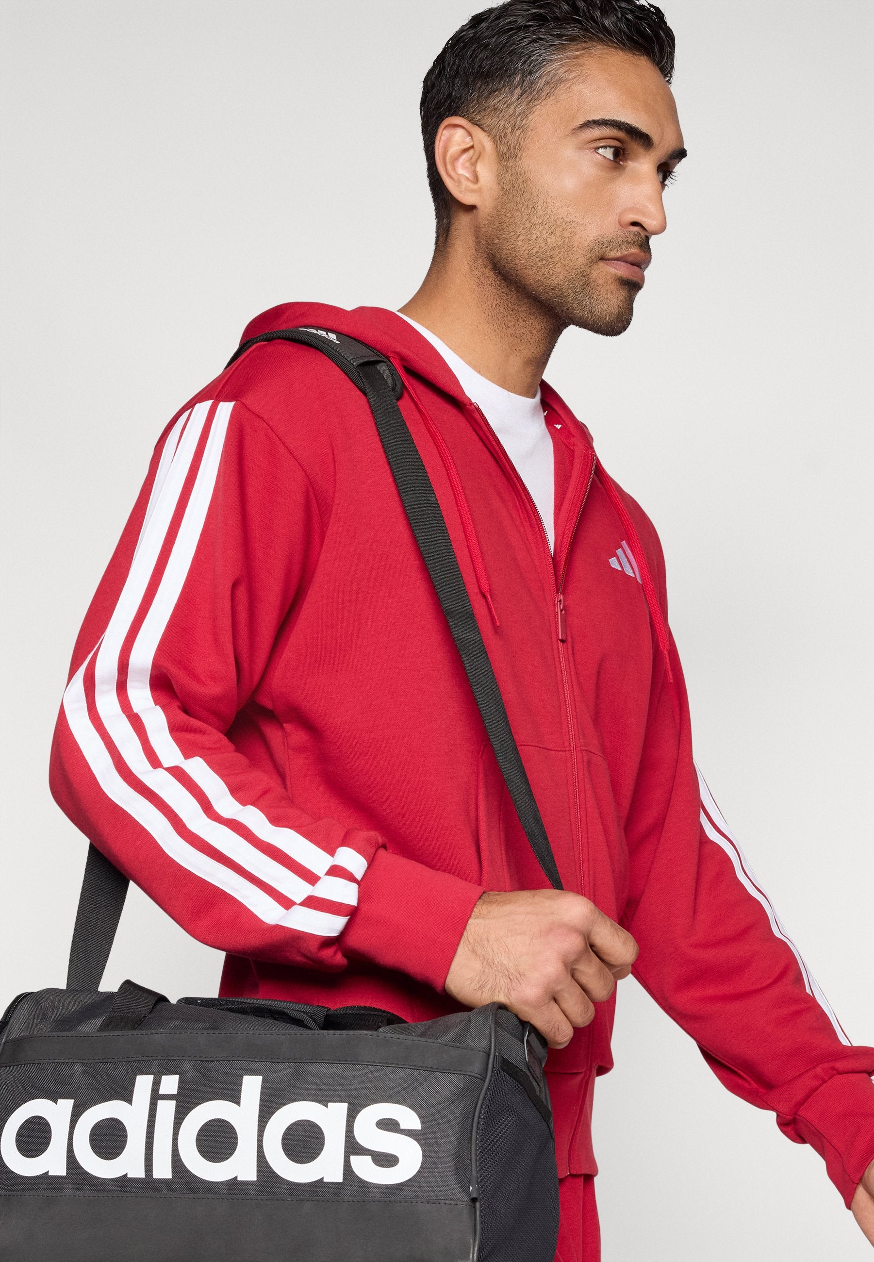 adidas Sportswear ESSENTIALS THREE STRIPES FRENCH TERRY FULLZIP