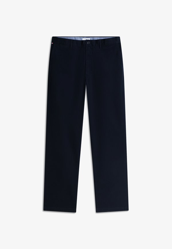Tommy Hilfiger DOVER ESSENTIAL  - Trousers - navy blue