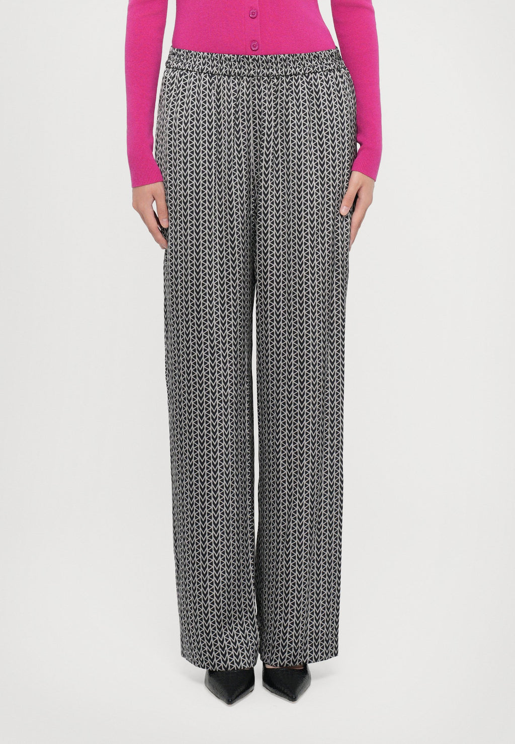 MICHAEL Michael Kors LOGO WIDE LEG PANT