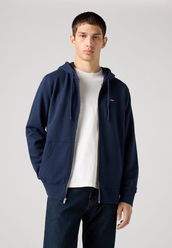 Levi's® THE ORIGINAL ZIP UP - Zip-up sweatshirt - navy