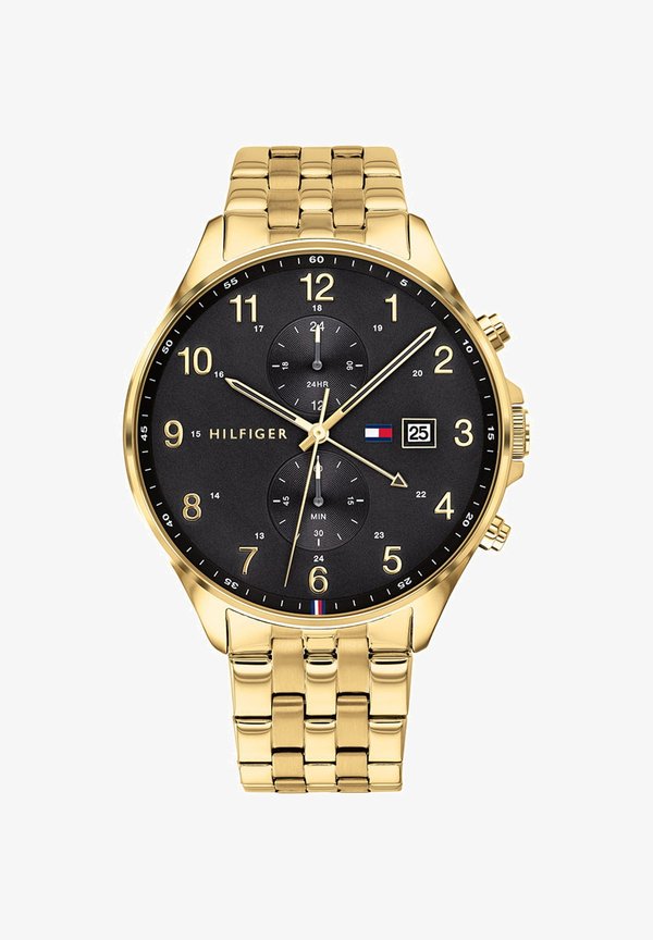Tommy Hilfiger WEST - Chronograph watch - gold-coloured