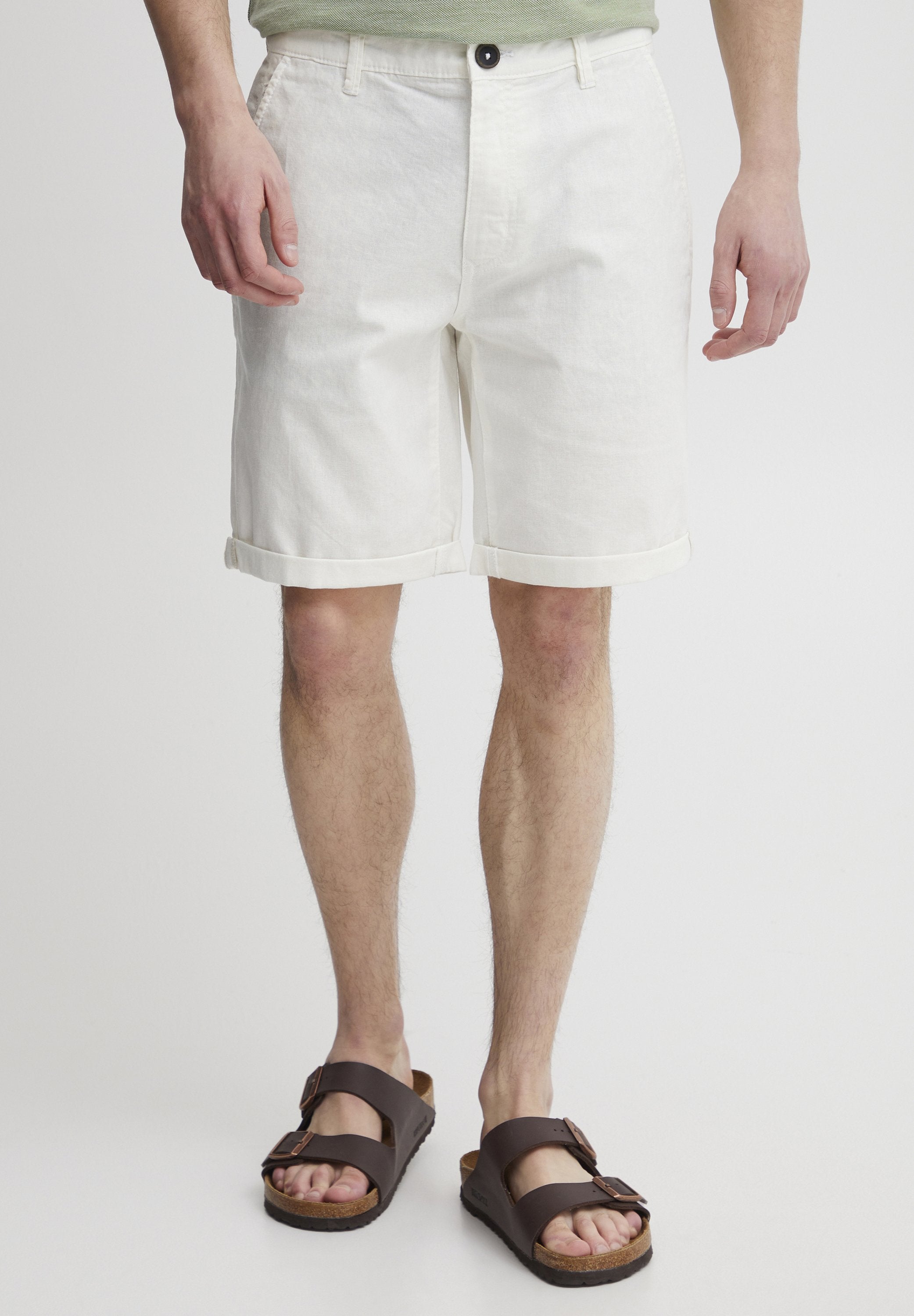 BHSHORTS LINEN MIX SLIM/ REGULAR FIT Media 3