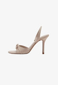 Mango ADULT - High heeled sandals - nude
