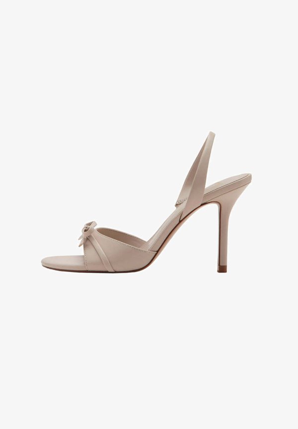 Mango ADULT - High heeled sandals - nude