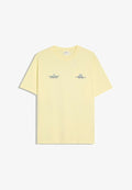 Bershka SHORT SLEEVE PRINT T-SHIRT - Print T-shirt - yellow