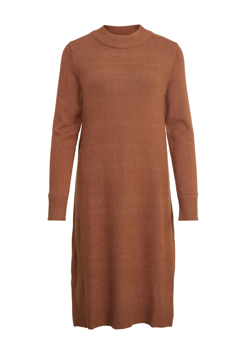 VILA VIRIL CREW NECK MIDI DRESS