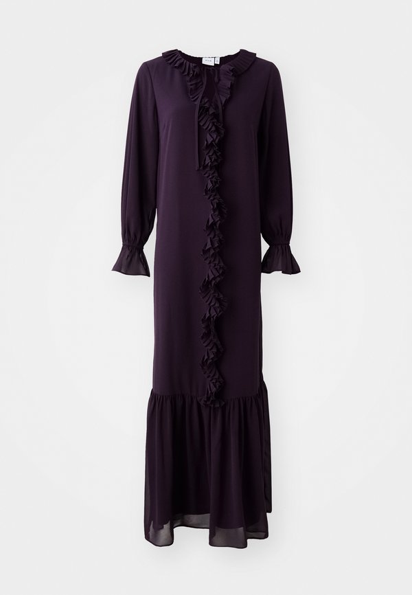 VILA VIMODESTY V NECK FRILL DRESS
