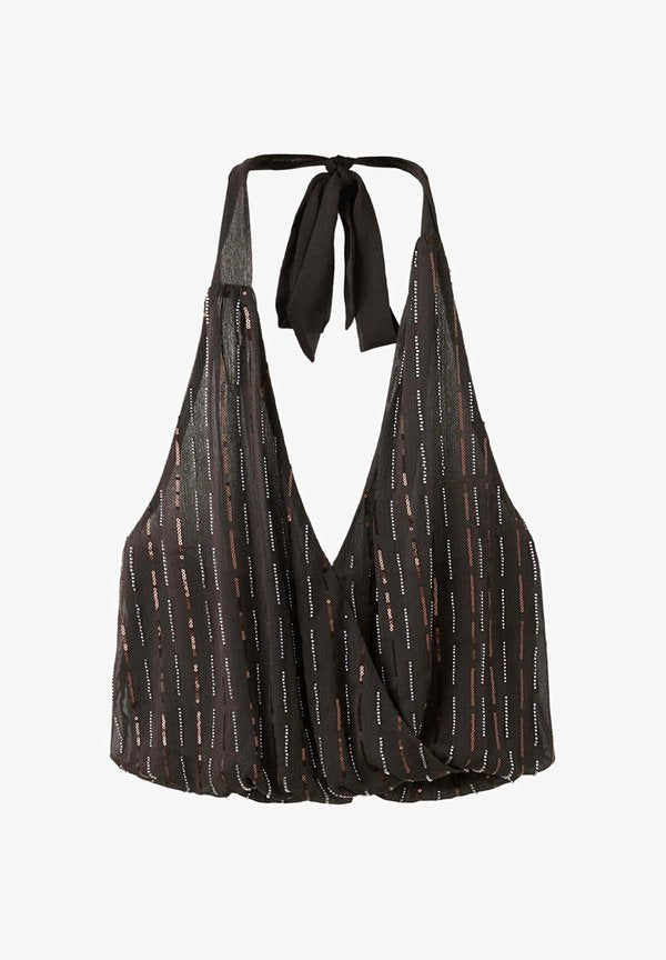 Mango ADULT - Blouse - dark brown