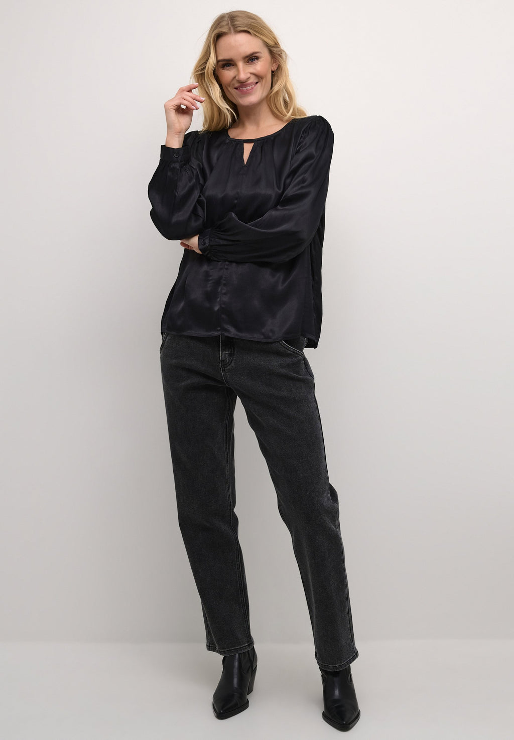 Cream VIRIA LONG SLEEVE