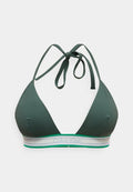 Calvin Klein Swimwear HALTER TRIANGLE ICON STRIPE SWIM
