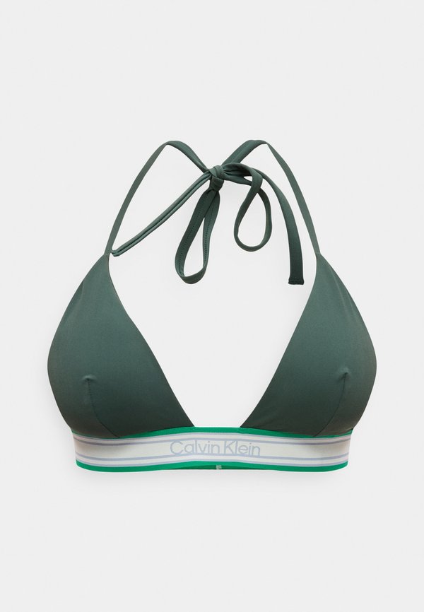 Calvin Klein Swimwear HALTER TRIANGLE ICON STRIPE SWIM