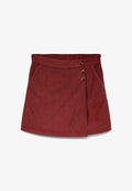 Vero Moda VMELLY Short - Wrap skirt - syrah