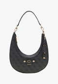 Guess LINDSEY HOBO TASCHE - Handbag - dunkelgrau